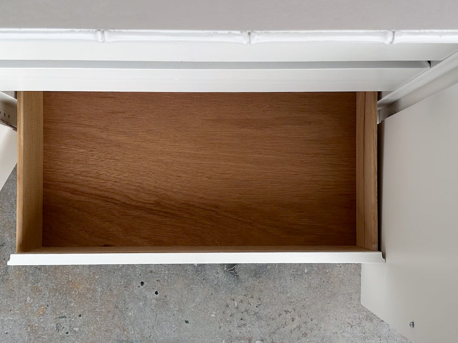 Palm Beach Style Faux Bamboo Credenza
