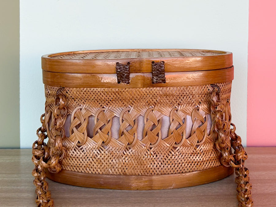 Rattan Basket Purse