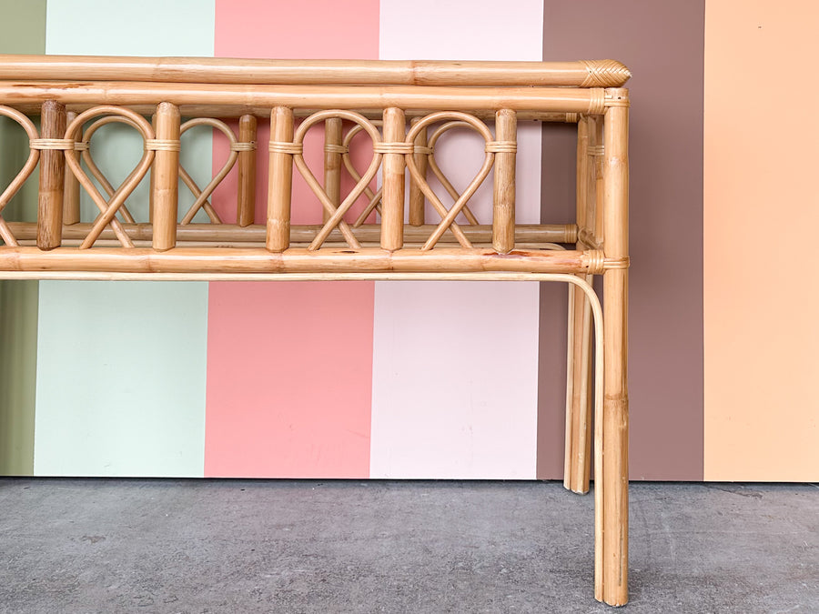Coastal Rattan Console