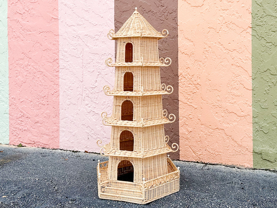 Modern Rattan Pagoda