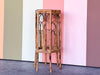 Hexagon Tortoiseshell Rattan Plant Stand