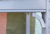 Set of Six Newly Painted Cane and Wood Dining Chairs