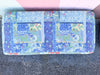 Pair of Upholstered Waterfall Benches