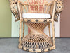 Natural Rattan "Tribal" Peacock Chair