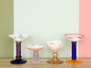 Set of Four Colorful Shell Coupes