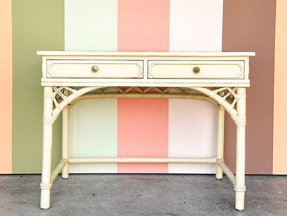 Ficks Reed Rattan Desk