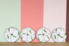 Set of Eight Italian Flower Plates