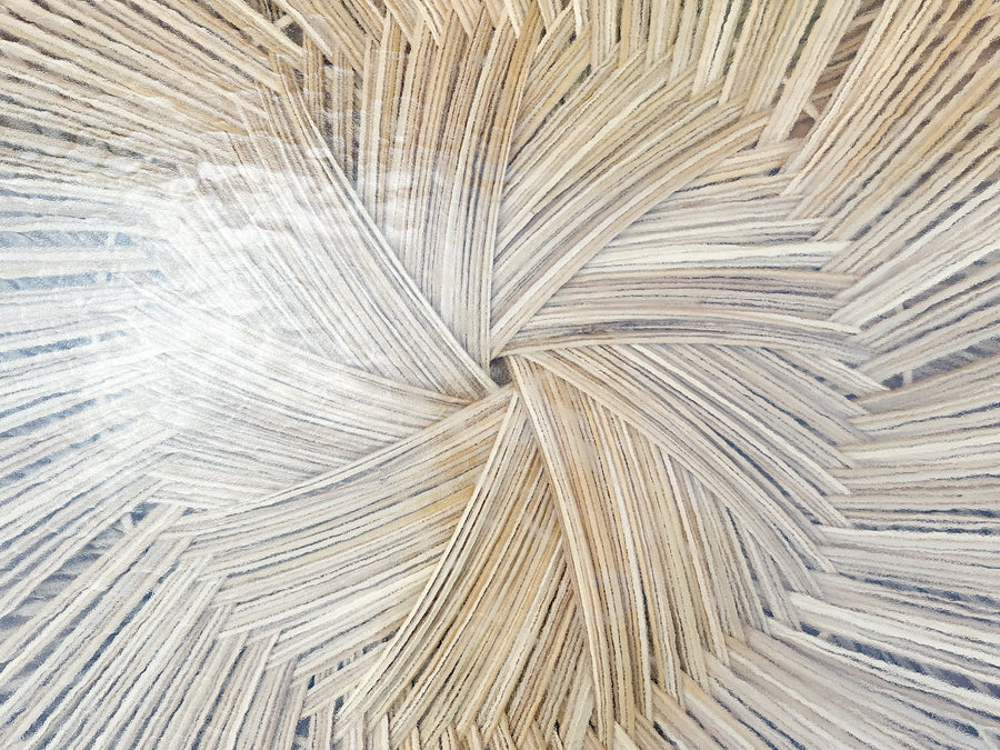 Island Style Buri Rattan Dining Table