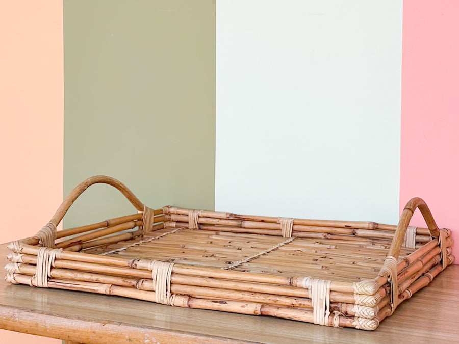 Island Style Bamboo Tray