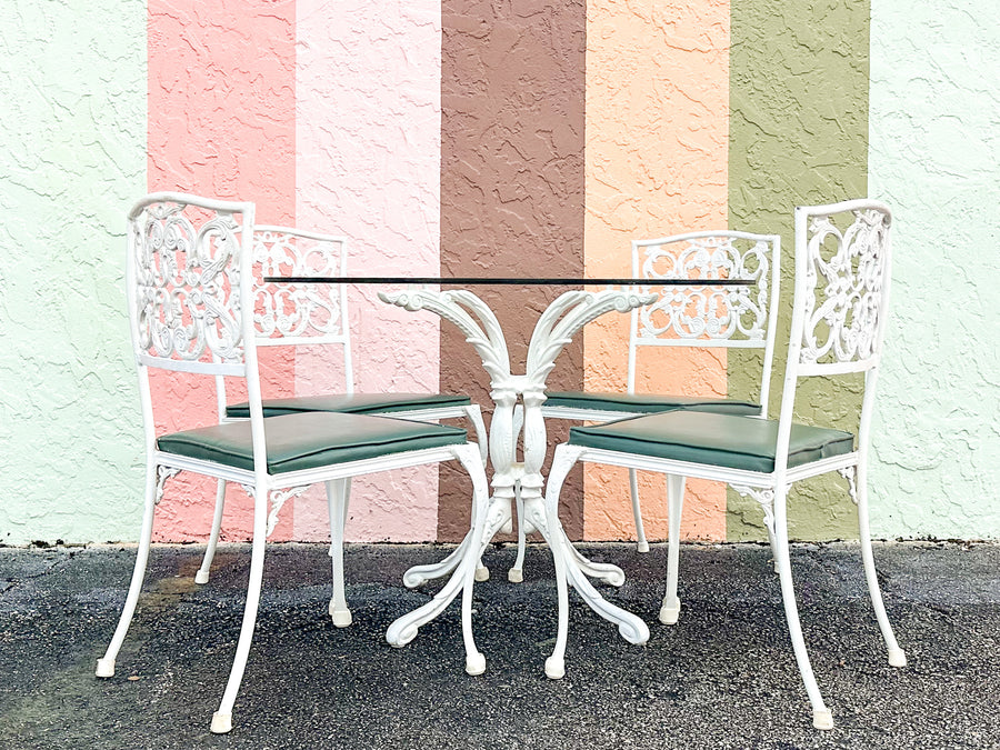 Palm Beach Chic Outdoor Dining Set