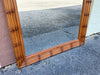 Handsome Faux Bamboo Mirror