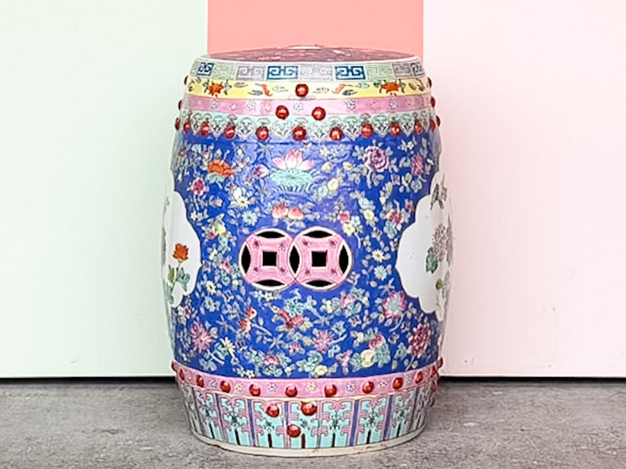 Chinoiserie Chic Garden Seat