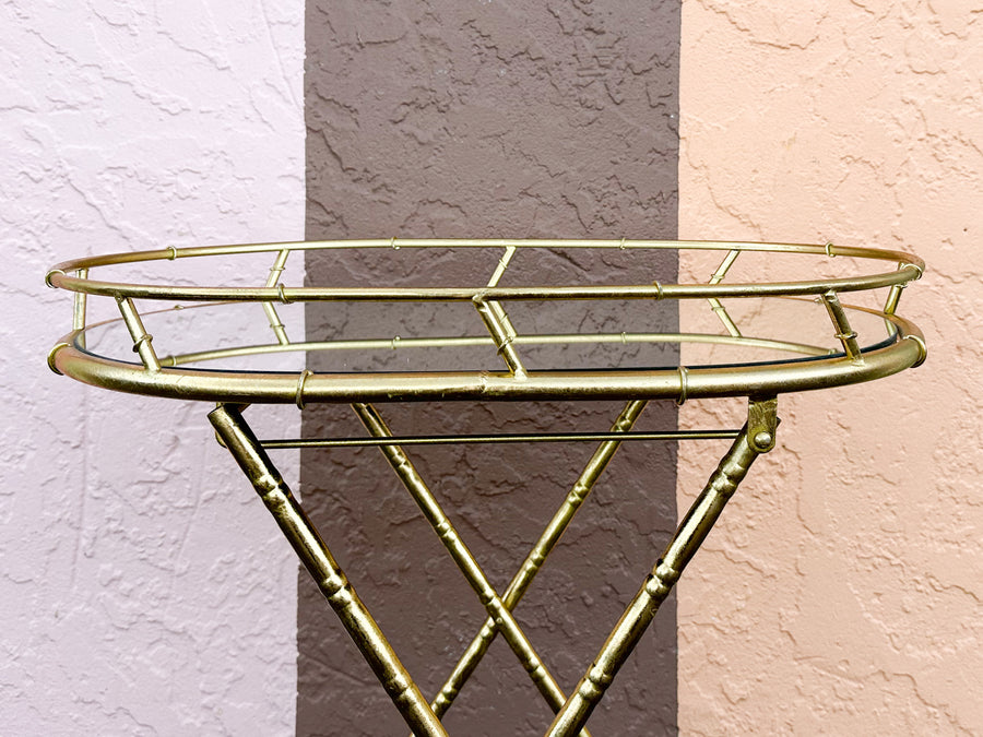 Cute Regency Style Folding Side Table