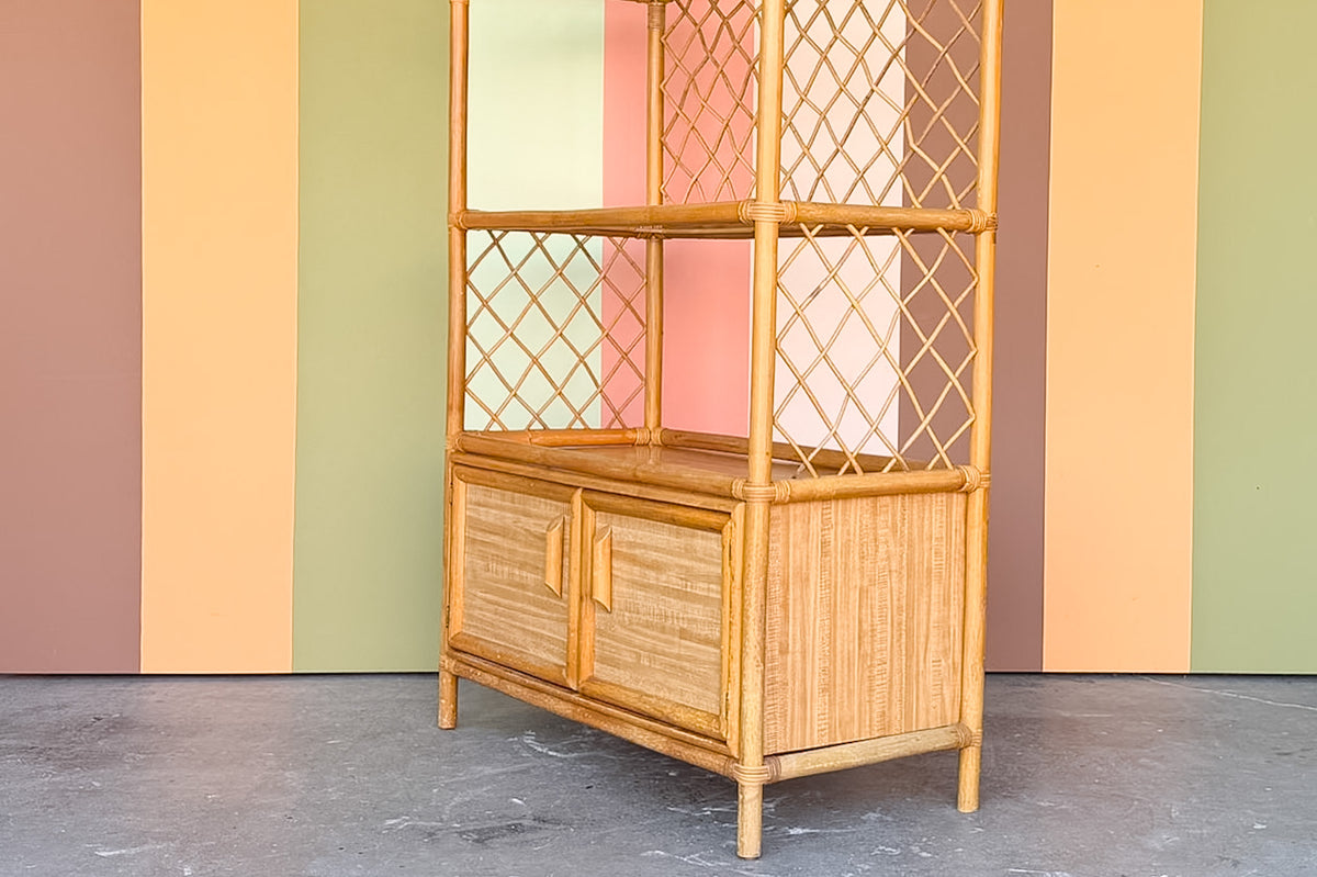 Old Florida Arched Etagere