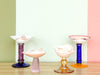 Set of Four Colorful Shell Coupes