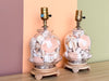 Pair of Petite Old Florida Shell Lamps