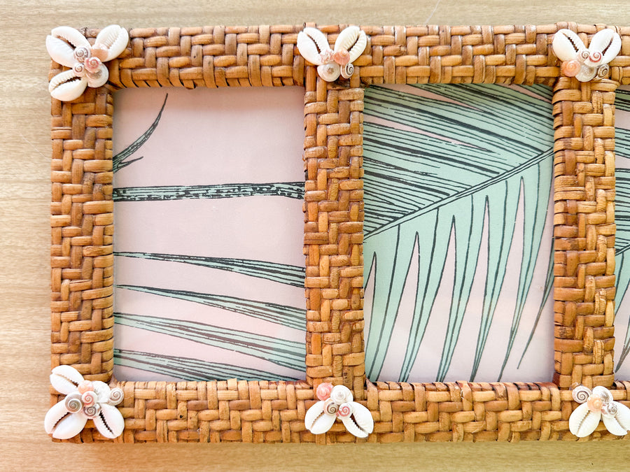Shell Chic Trio Frame
