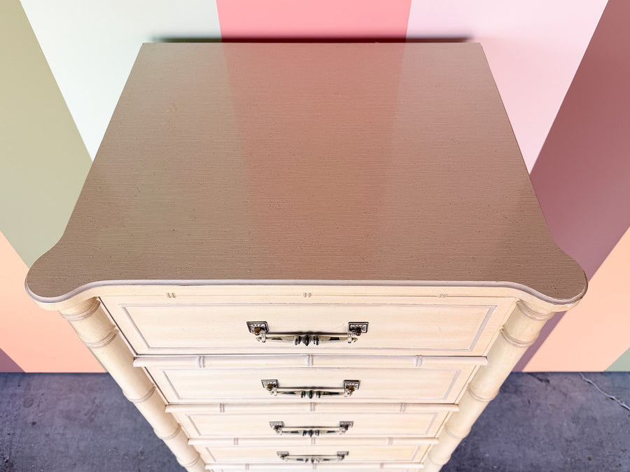 Henry Link Faux Bamboo Lingerie Chest