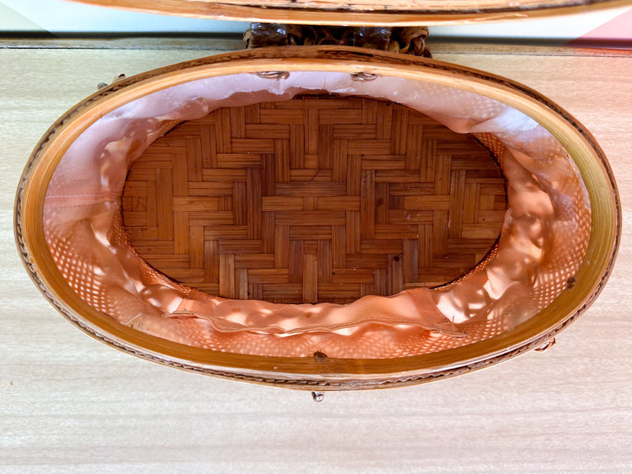 Rattan Basket Purse