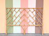 Rattan Chippendale Queen Headboard