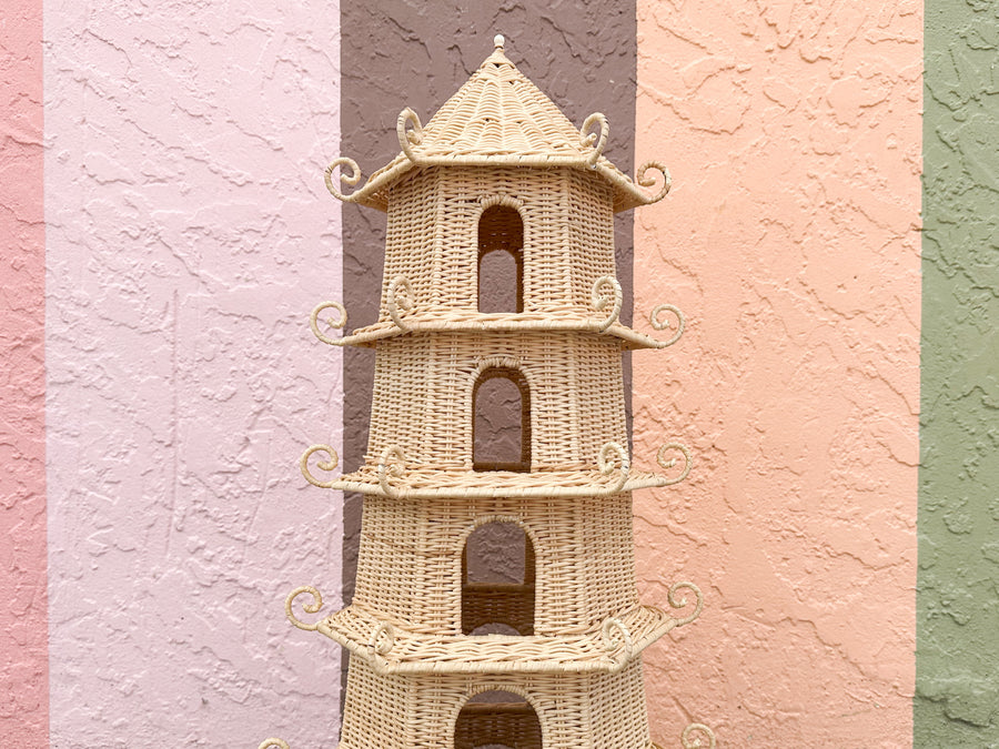 Modern Rattan Pagoda