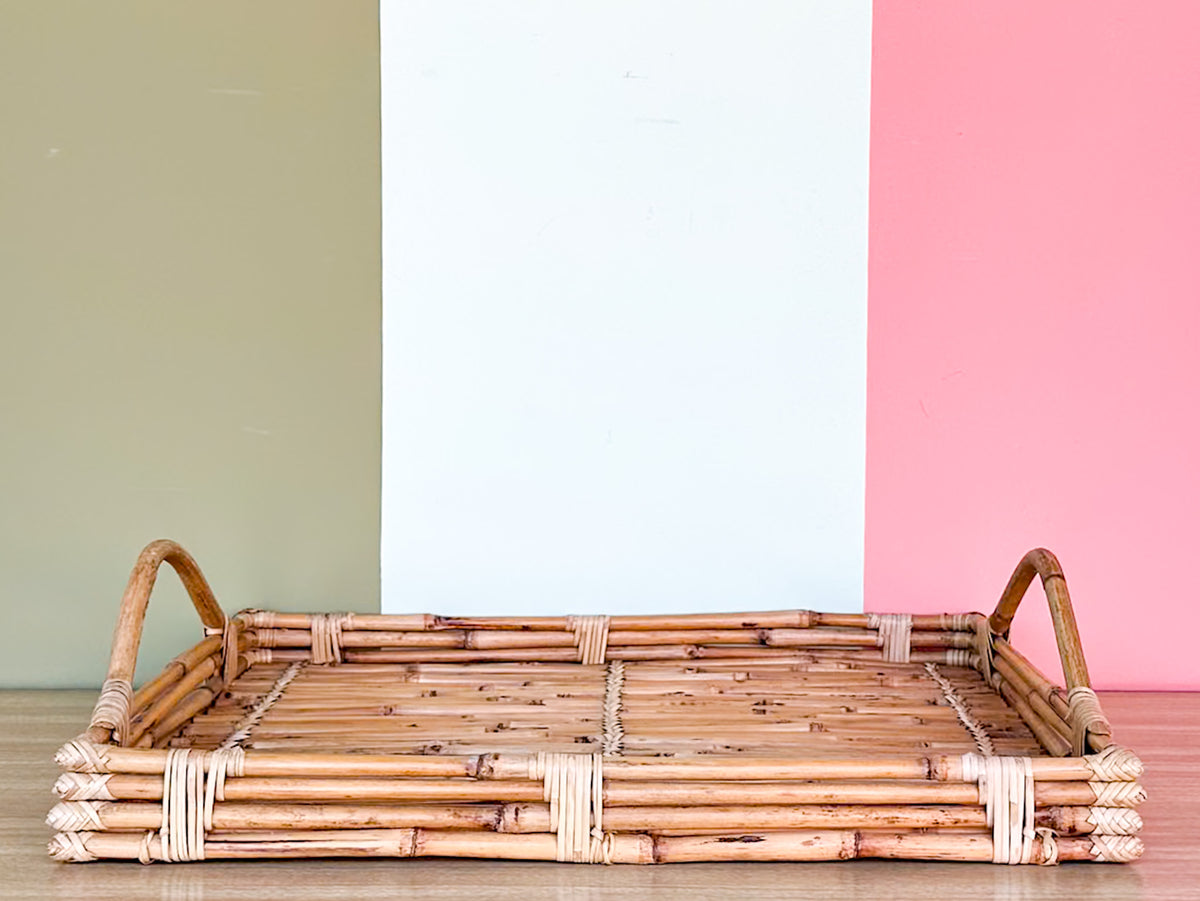 Island Style Bamboo Tray