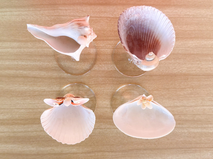 Set of Four Shell Coupes