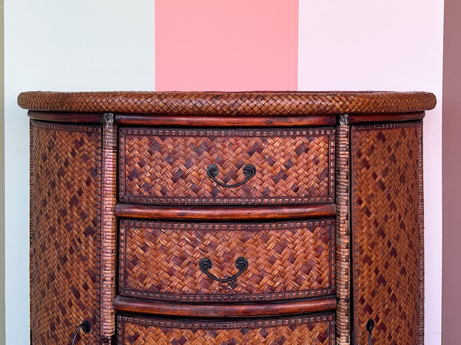 West Indies Style Bar Cabinet