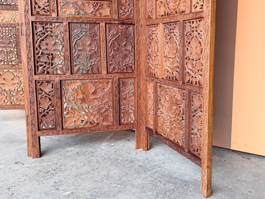 Four Panel Moroccan Screen