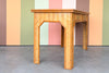 Old Florida Parquet Rattan Desk