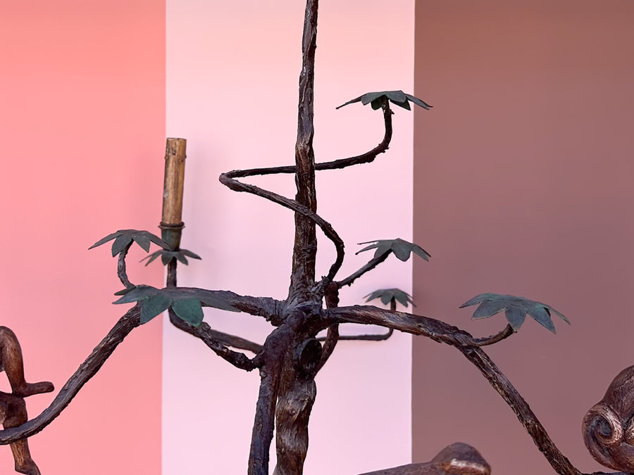 Whimsical Monkey Huebbe Chandelier