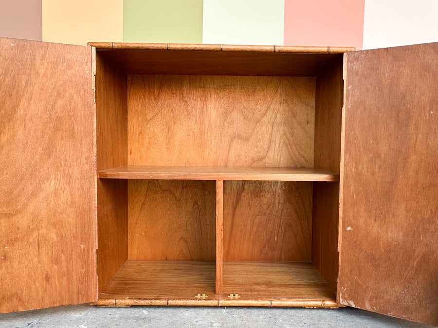 Pair of Old Florida Style Oversized Nightstands