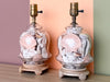 Pair of Petite Old Florida Shell Lamps