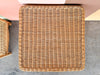 Pair of Whimsical Wicker Nightstands