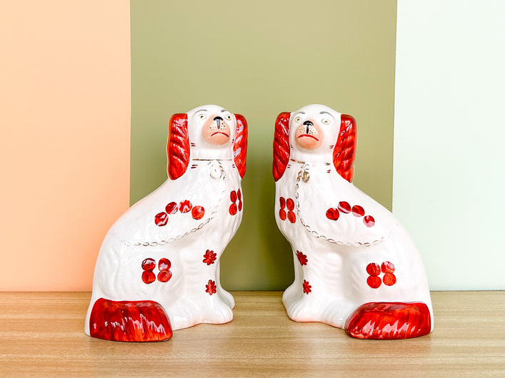 Pair of Staffordshire Dogs