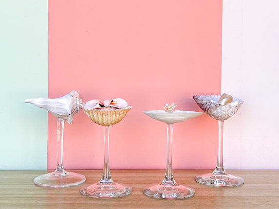 Set of Four Shell Coupes