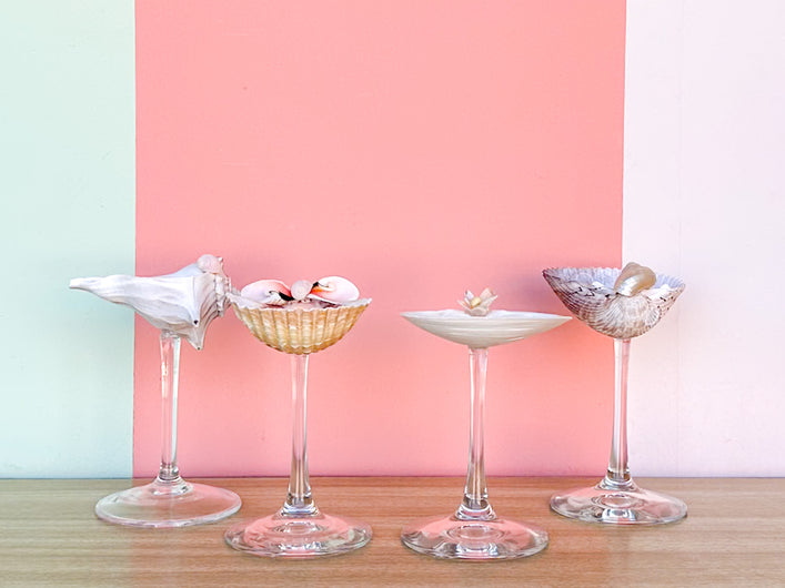 Set of Four Shell Coupes