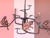 Whimsical Monkey Huebbe Chandelier