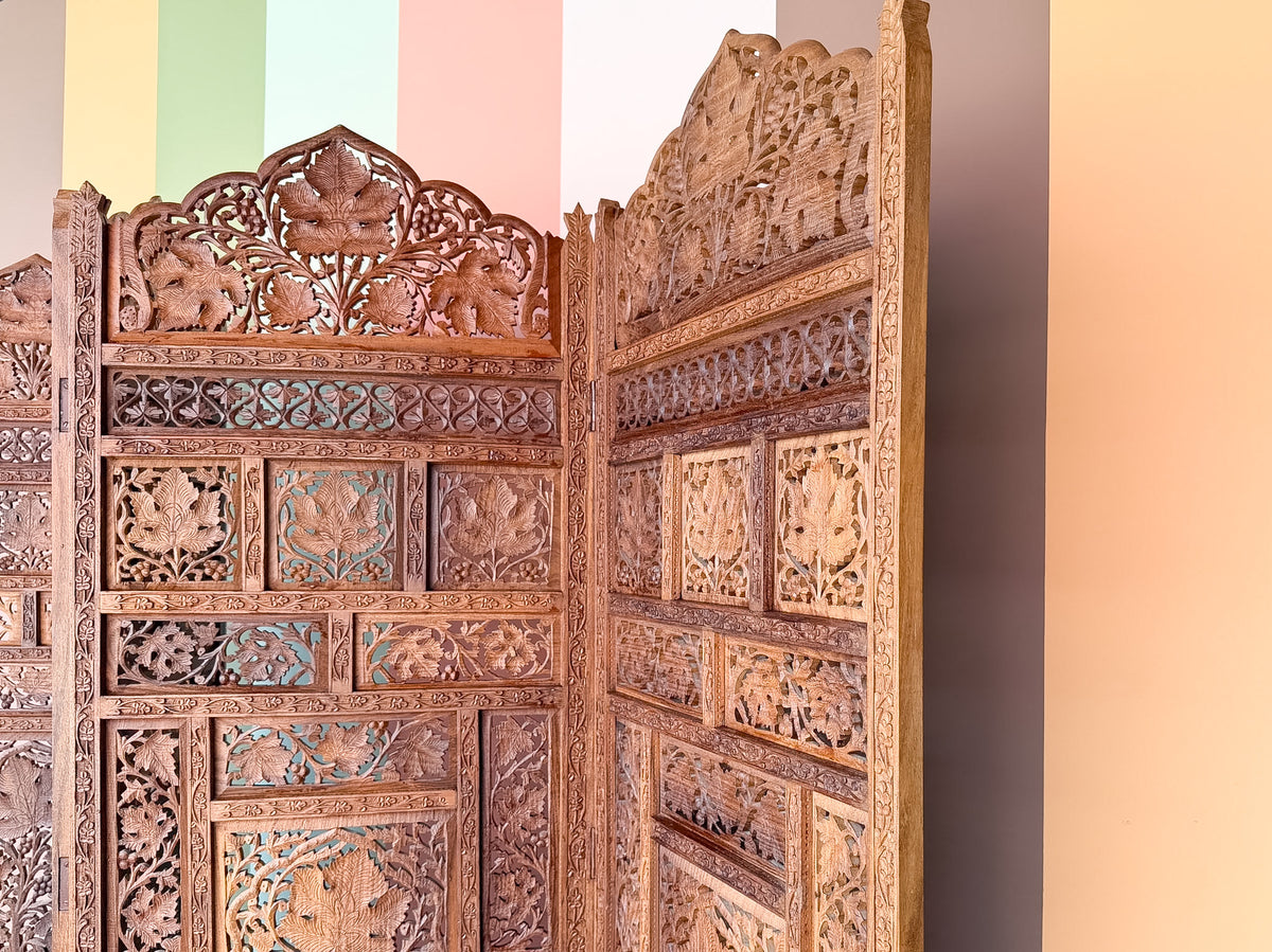 Four Panel Moroccan Screen