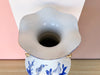 Blue and White Peacock Vase