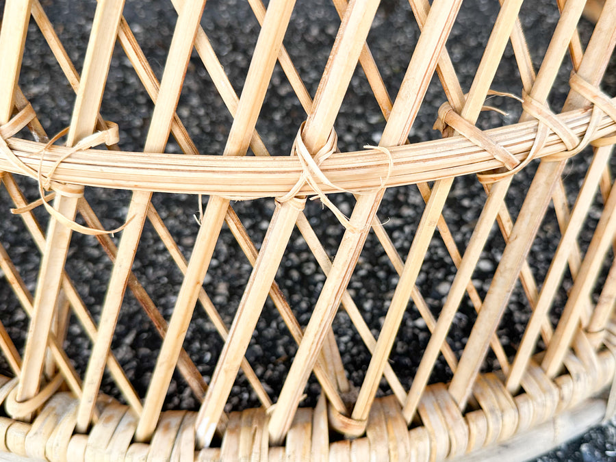 Island Style Buri Rattan Dining Table