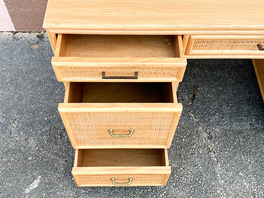 Bielecky Brothers Rattan Desk