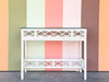 Ficks Reed Rattan Console