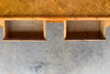 Old Florida Parquet Rattan Desk