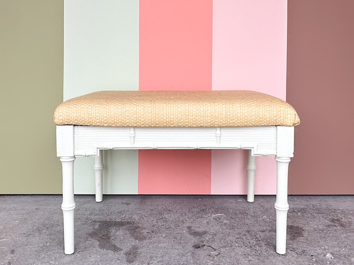 Faux Bamboo Omega Bench
