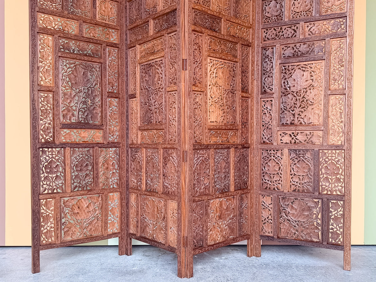 Four Panel Moroccan Screen