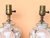 Pair of Petite Old Florida Shell Lamps