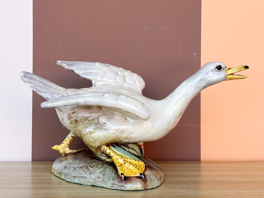 Sweet Italian Ceramic Duck