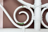 Pair of Whimsical Rattan Twin Headboards