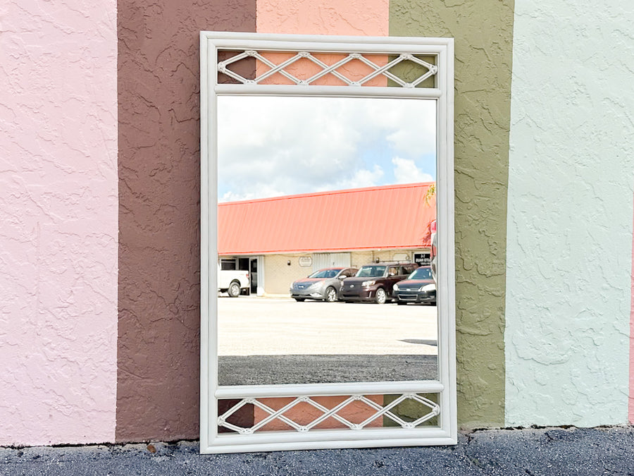 Ficks Reed Rattan Mirror